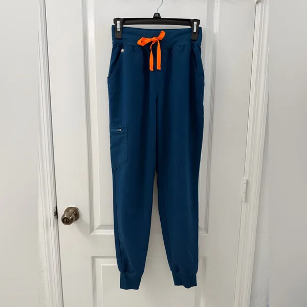 Figs High Waisted Zamora Jogger Limited Edition Alp Blue (Size XS) - Image 5