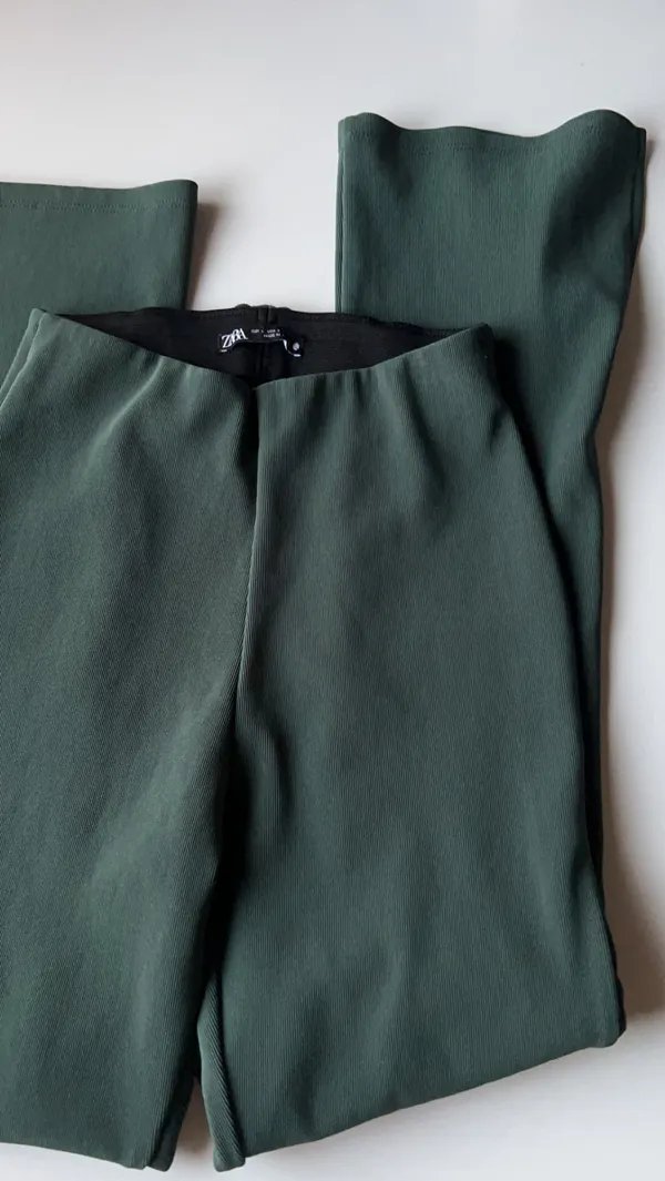 ZARA Split Hem Leggings - Image 3