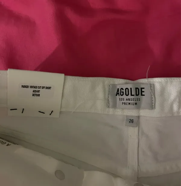 AGOLDE Parker Cut-Off Shorts Vintage - Image 2