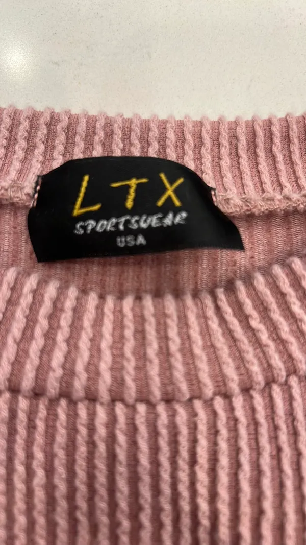 Mauve women’s long sleeve Pink - Image 2