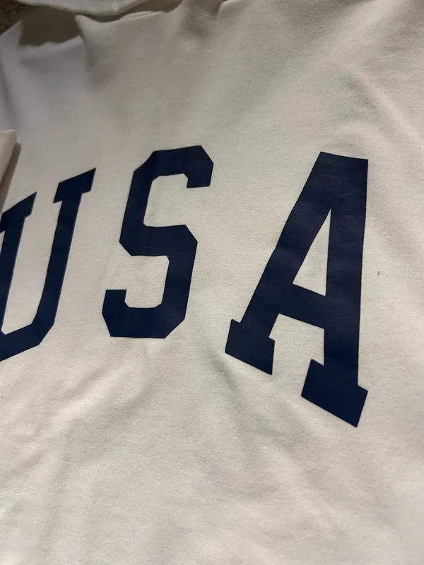 USA cropped Long Sleeve Hoodie - Image 3