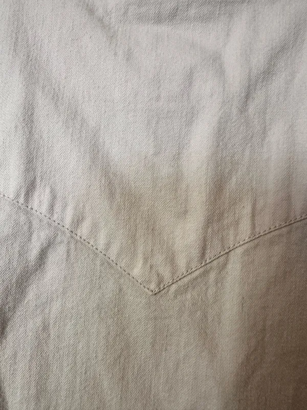 Levi's Jean button-up. Western, cowboy, country, barn utility - Image 7
