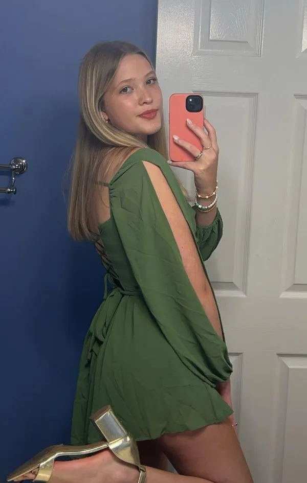 Valorian Boutique Green Romper Dress - Image 2