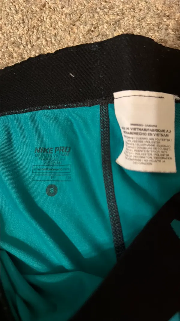 Blue Nike Pro Spandex Dri-Fit - Image 3