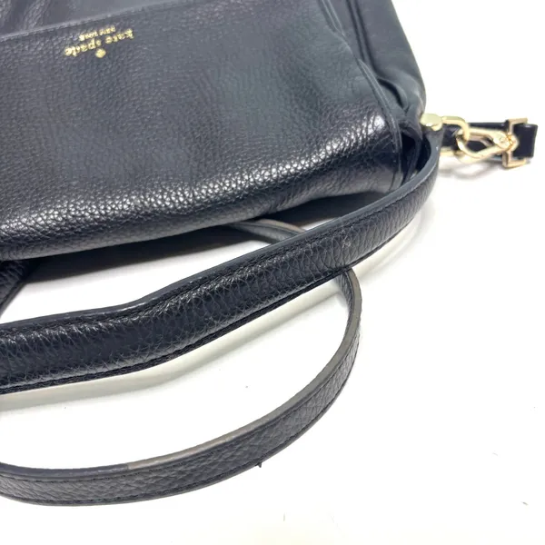 Kate Spade Miri Chester Street Black Pebbled Leather Shoulder Crossbody Bag - Image 7