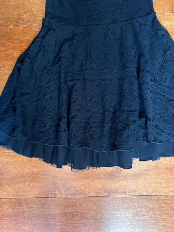 Free People Strapless lace sequin detail dress - Image 2