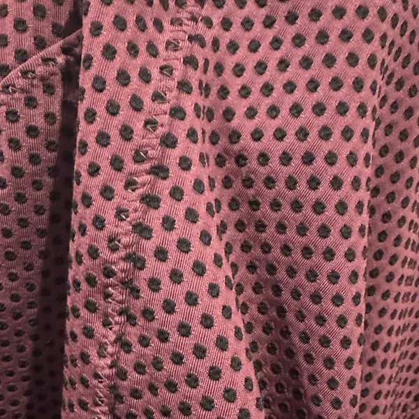 Intimately Free People BodyCon Purple Black Polkadot Mini Dress L - Image 4