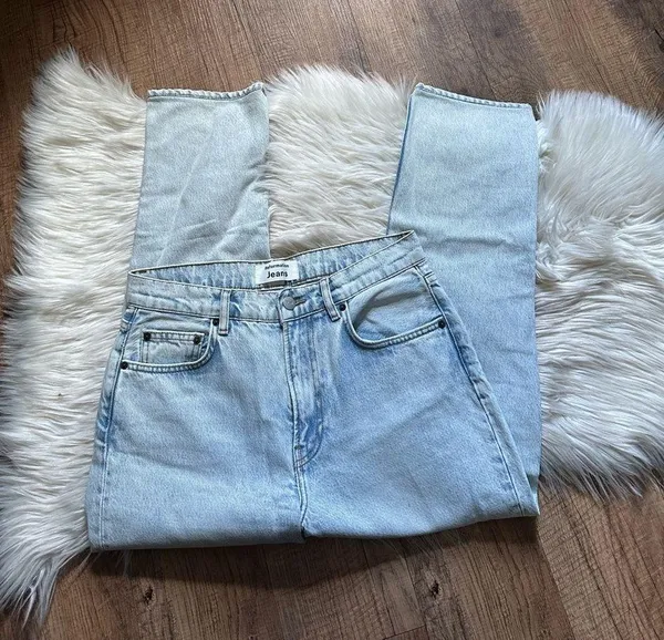 REFORMATION Julia Crop High Cigarette Jean In Powell - Image 3