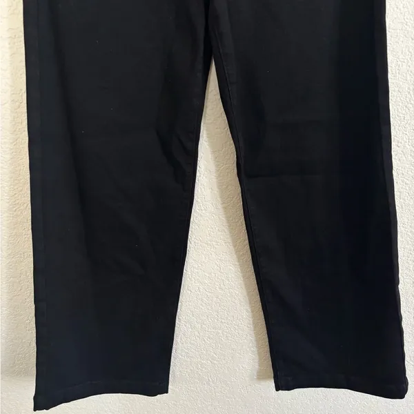 St. John's Bay Black Wide‎ Leg Jeans NEW - Image 3