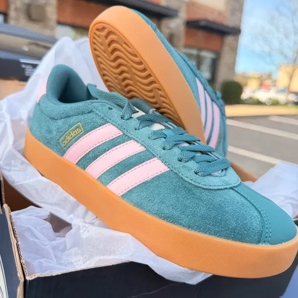 Women’s Adidas VL Court 3.0 Sneakers - Image 2