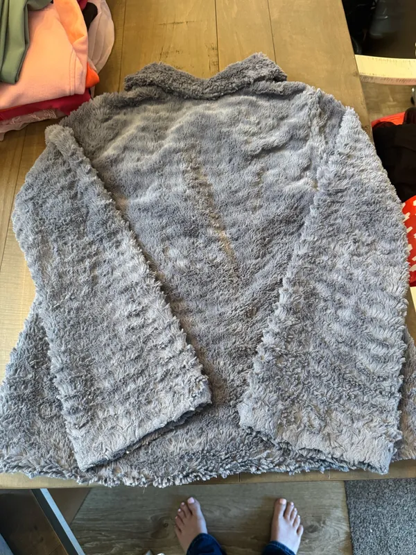 Patagonia Size XS Pelage Gray Fur Coat - Image 3