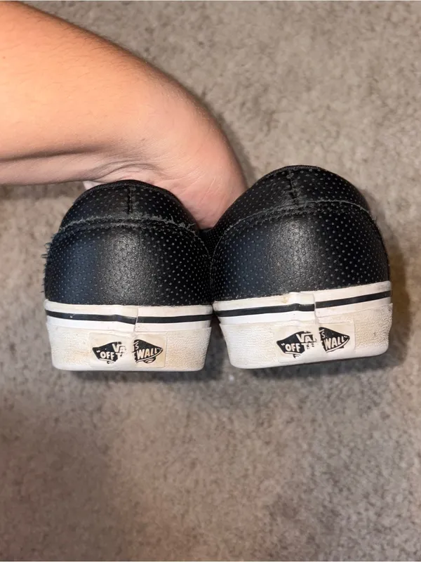 Vans Asher Women's Perforated Slip-On Shoes - Image 5