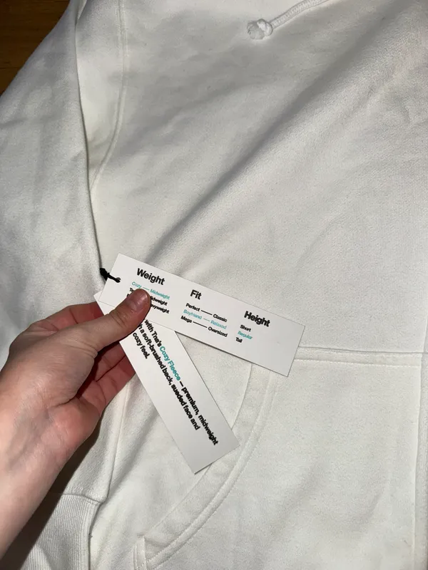 Aritzia Swear Fleece Cozy Boyfriend Fit medium - Image 3