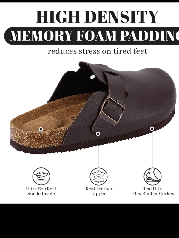 SUFU Black Clogs size 7M - Image 2