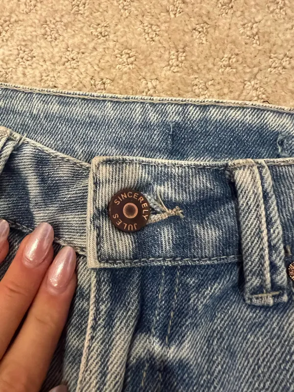 Jean shorts Blue - Image 3