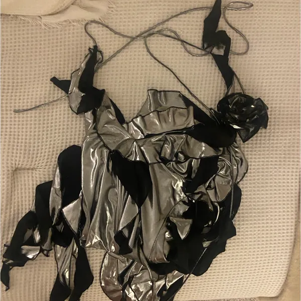 Wires by Beverly Hills asymmetrical dress - Image 4