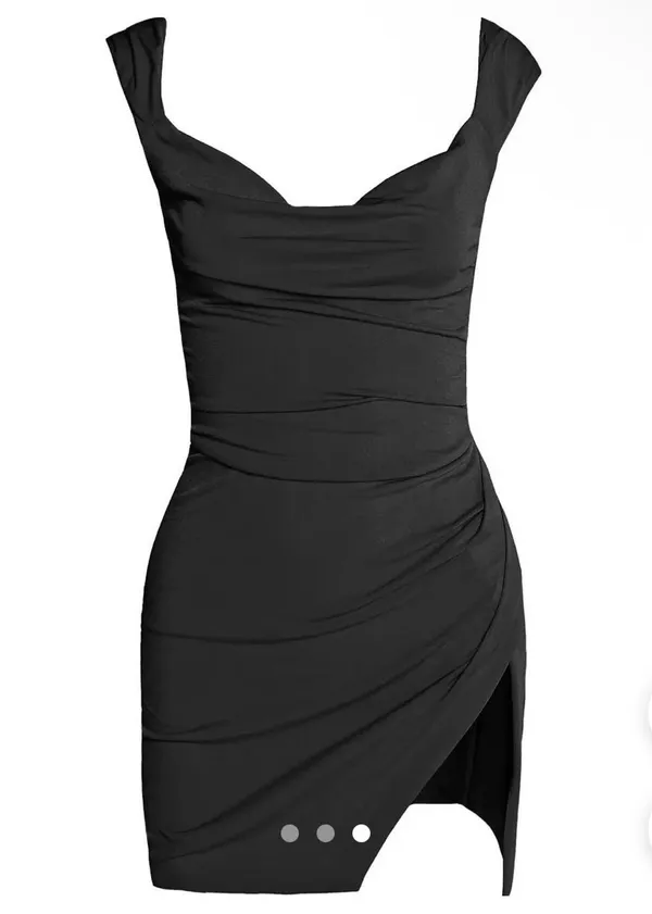 Tiger Mist Joslin Dress Black - Image 3