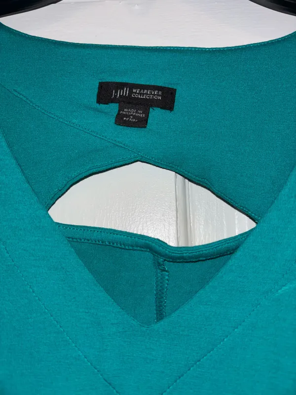 J.Jill Dress Blue Navy - Image 3