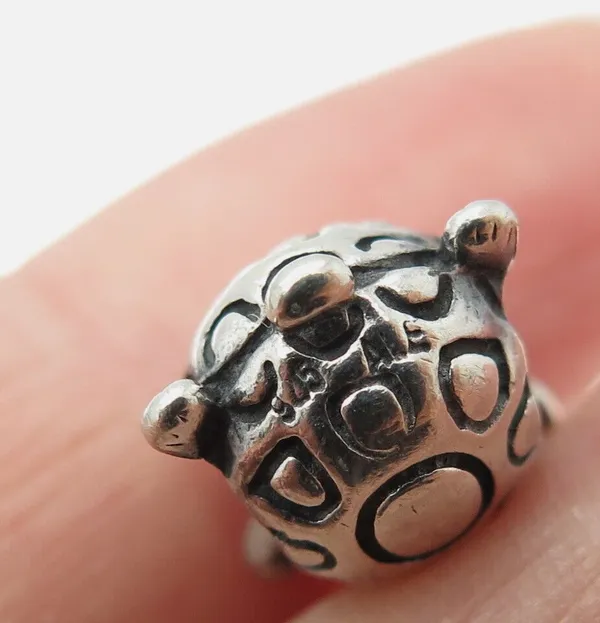 Pandora NWOT Sterling Silver Sea Turtle Charm ✨🐢 - Image 3
