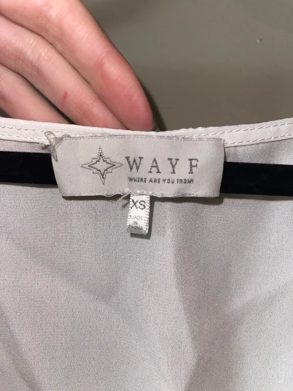 WAYF white blouse - Image 3