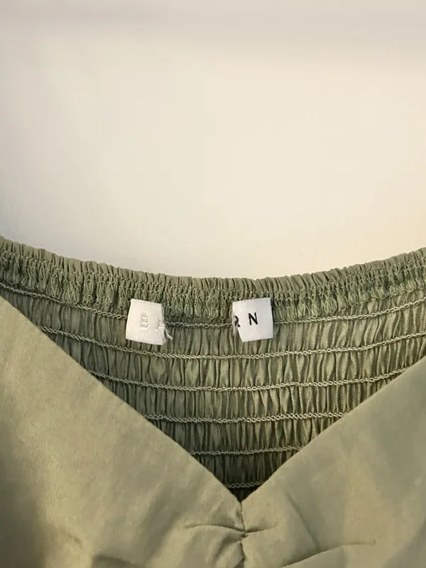 Baltic Born Annalisa Midi Dress in Olive Green Size S NWOT - Image 6