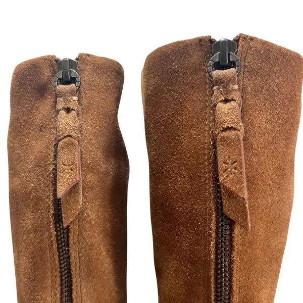 Splendid Danise Chestnut Suede Knee High Boots - Image 6