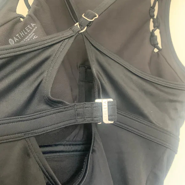 Athleta swim top Cami black 34B/C - Image 5