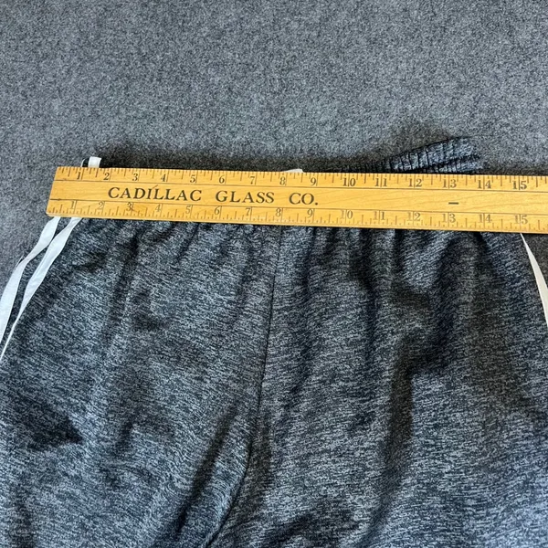 Adidas Womens Gray Space‎ Dye 3-Stripe Jogger Sweatpants Size Medium Activewear - Image 7