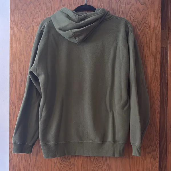 Oversized MINNESOTA Hoodie with hidden beer koozie pocket - Image 3