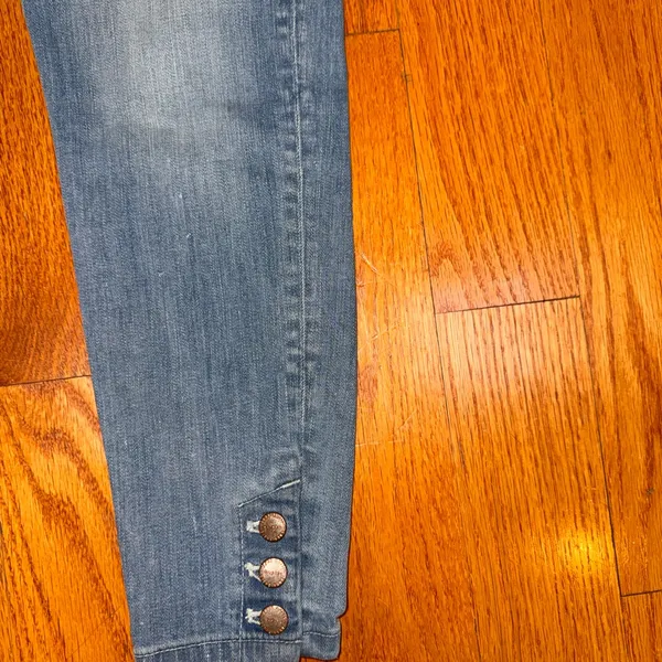 🍎Zara Distressed Light Blue Skinny Jeans - Image 7