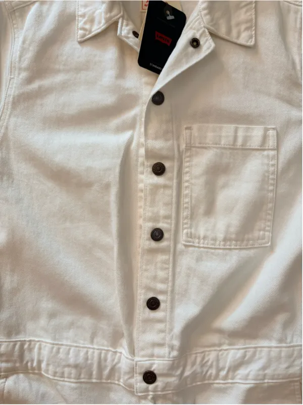 Levi's Heritage Short Sleeve Denim Jumpsuit Women’s Size M - Image 4