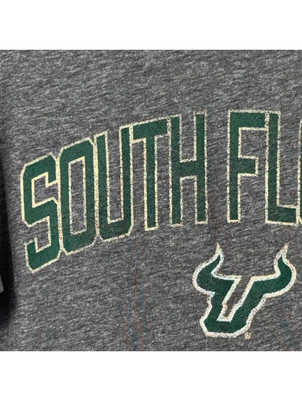 Rivalry Threads 91 South Florida Bulls Ringer Graphic T-Shirt Size Small - Image 3