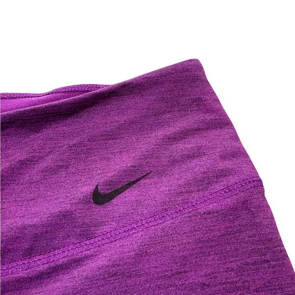 Nike DriFit Women’s Vibrant Purple Capri Leggings L - Image 2