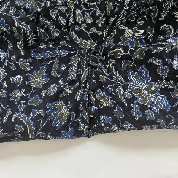 Veronica Beard Penny Silk blouse Floral Lace Sz 6 Romantic Feminine Chic Lux Top - Image 11