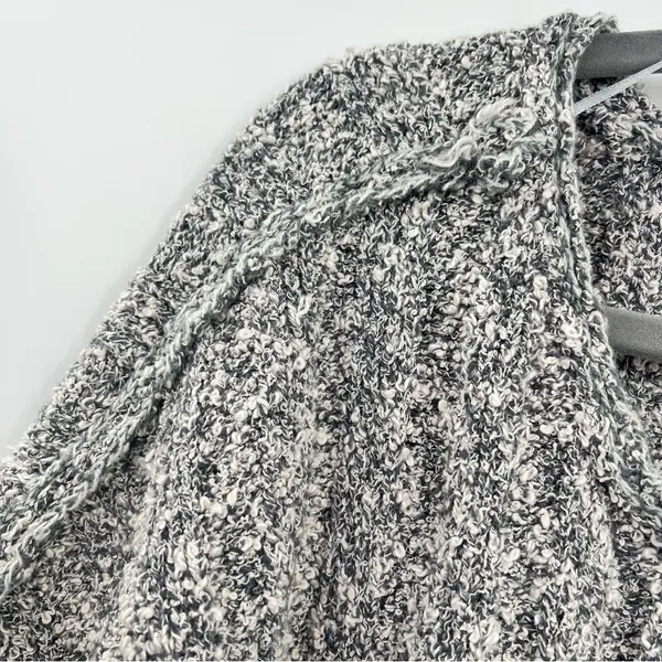Free People Good Day Cropped Sweater XS NWOT Marled Oversized Wide Sleeve - Image 2