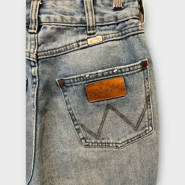 Billabong x Wrangler Patch Flare Jeans Size 25 - Image 9