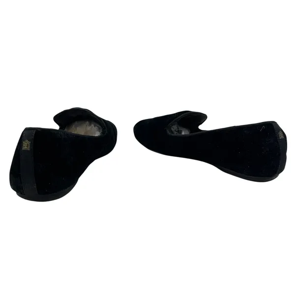 Birdies The Starling Velvet Flat‎ Loafers Black Size US 8 - Image 10