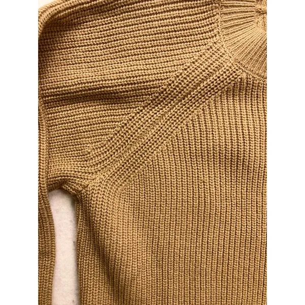 Banana Republic Cardigan Sweater‎ Womens XXL Tan NWT Shaker Knit Button Front - Image 6