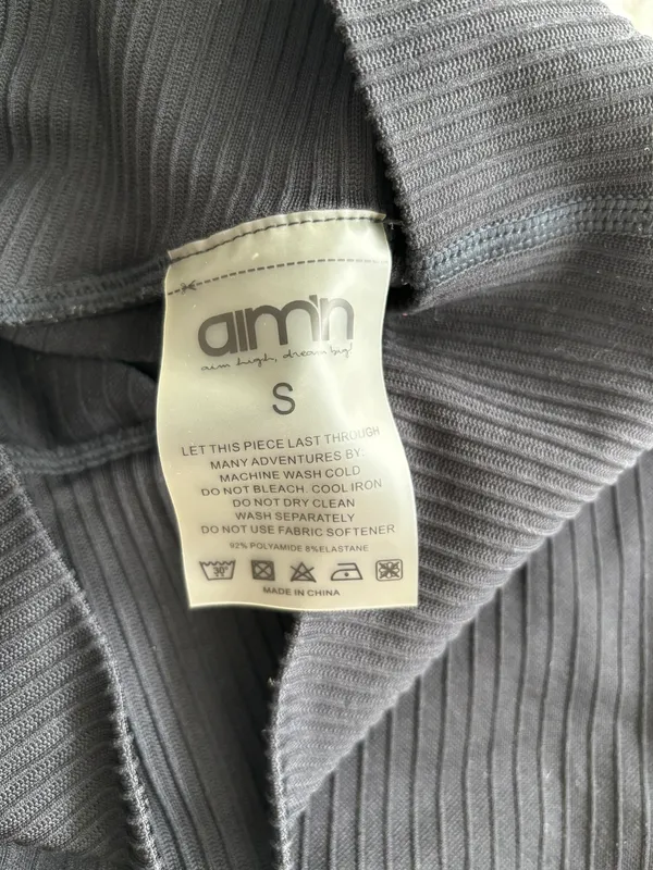 AIMN Biker Shorts Black - Image 4