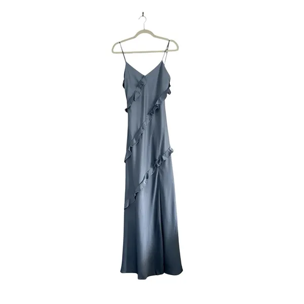 Birdy Grey Valentina Maxi Dress Blue Size XS - Image 3