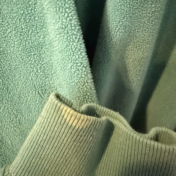 Vintage Alfred Dunner Floral‎ Sage Green Fleece Cozy Sweater Women’s Sz L - Image 7