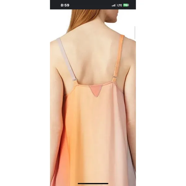 VEDA fiesta Sunset Ombré Maxi Dress Size Small‎ - Image 5