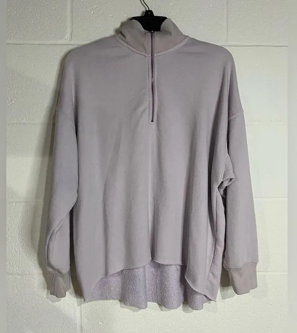 Aerie light purple quarter zip small - Image 3