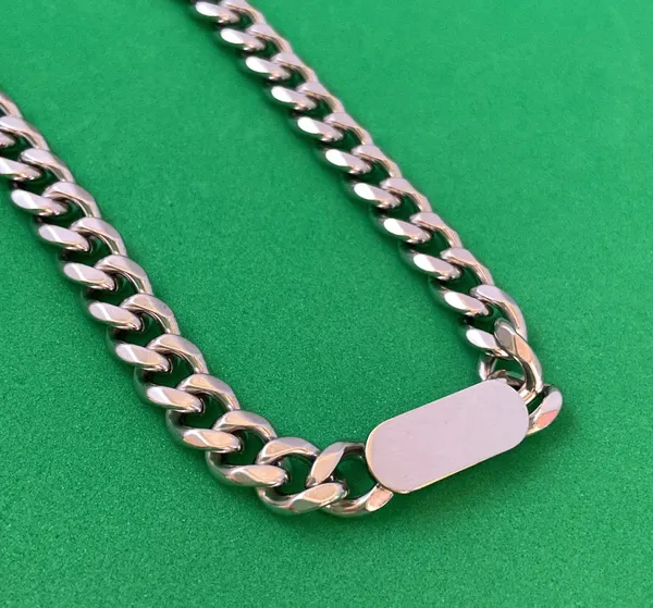 Titanium Steel Link Chain Bracelet for Men Women,Punk Hip Hop Bracelet - Image 5