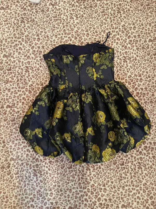 Coco Lily's bubble hem dress - Image 2