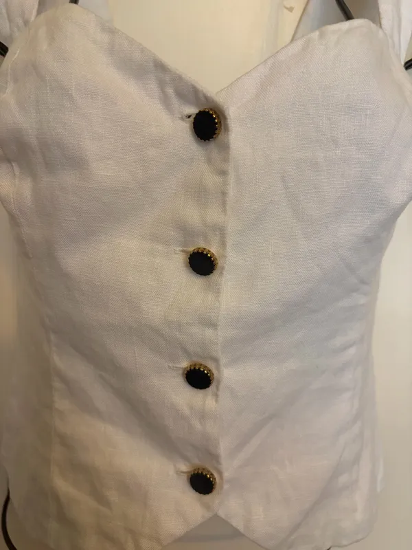 Reformation Kimberly Linen Top - Image 3