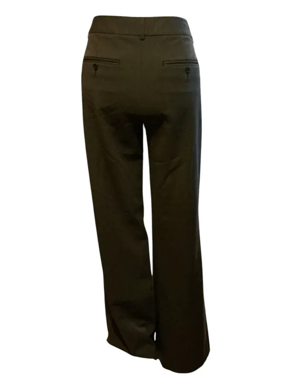 Express The Editor Black Wide-Leg Trouser Dress Pants - Size 10 (34" x 33") - Image 2
