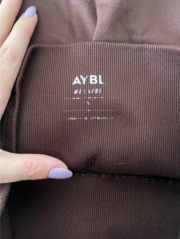 AYBL Brown Empower Seamless Shorts - Image 3