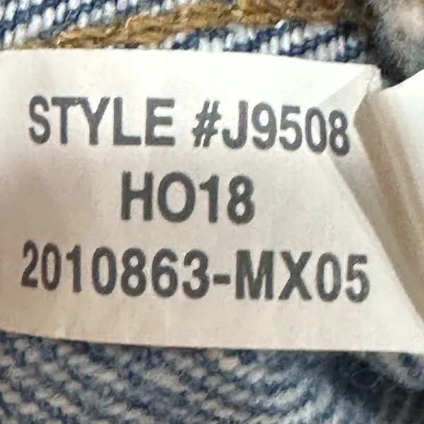 Madewell‎ The Dadjean Light Wash Button Fly Relaxed Size 23 Cotton 90's Straight - Image 9