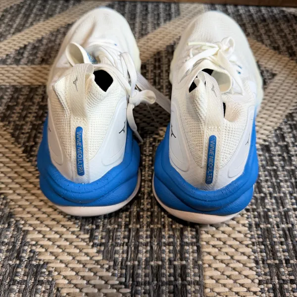 Mizuno Women's Wave Neo Ultra Sneaker-undyed white/Blue - Size 9 - Image 7